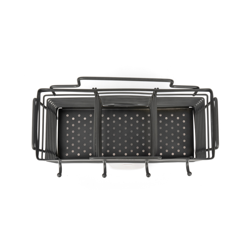 Geschirrtrockner mit 3 Fächern und Utensilienhalter