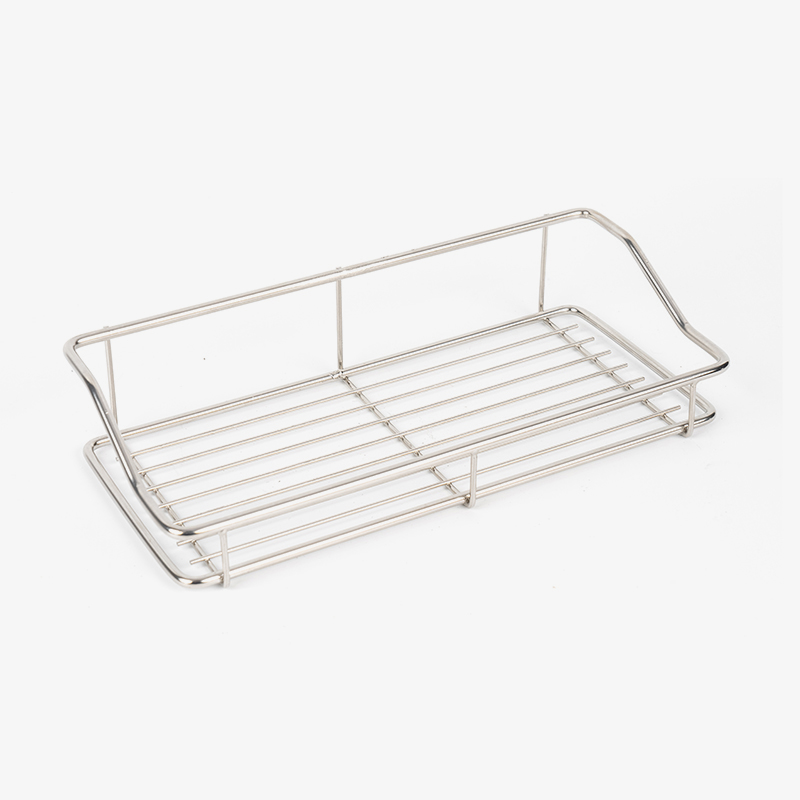 Badezimmerregal aus Edelstahl ohne Bohren