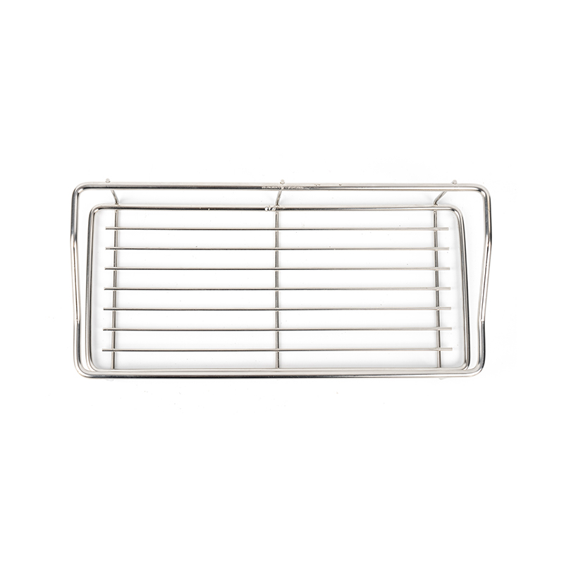 Badezimmerregal aus Edelstahl ohne Bohren