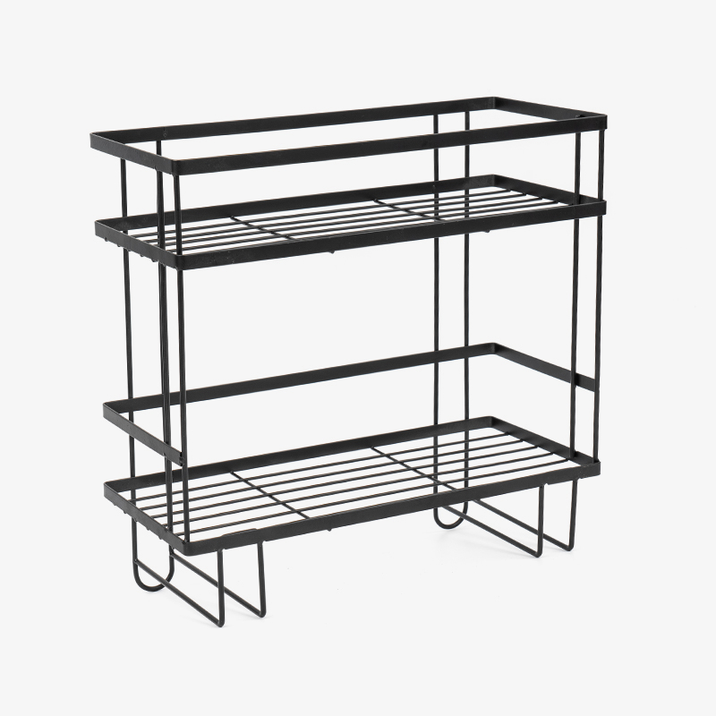 Doppellagiges Wandregal