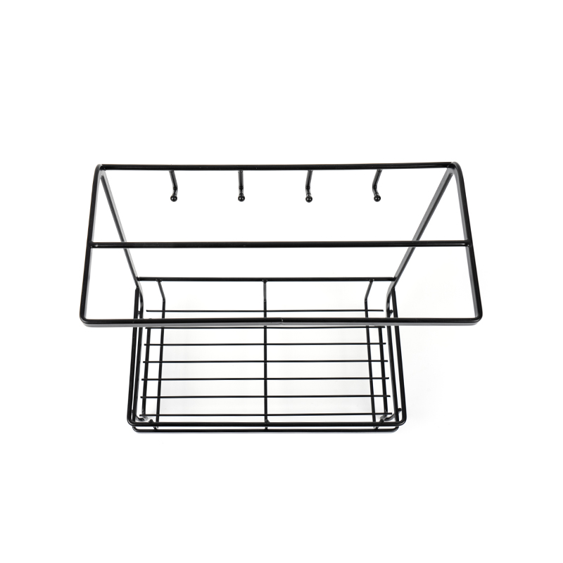 Küchenspüle-Caddy mit Schwamm- und Geschirrtuchhalter