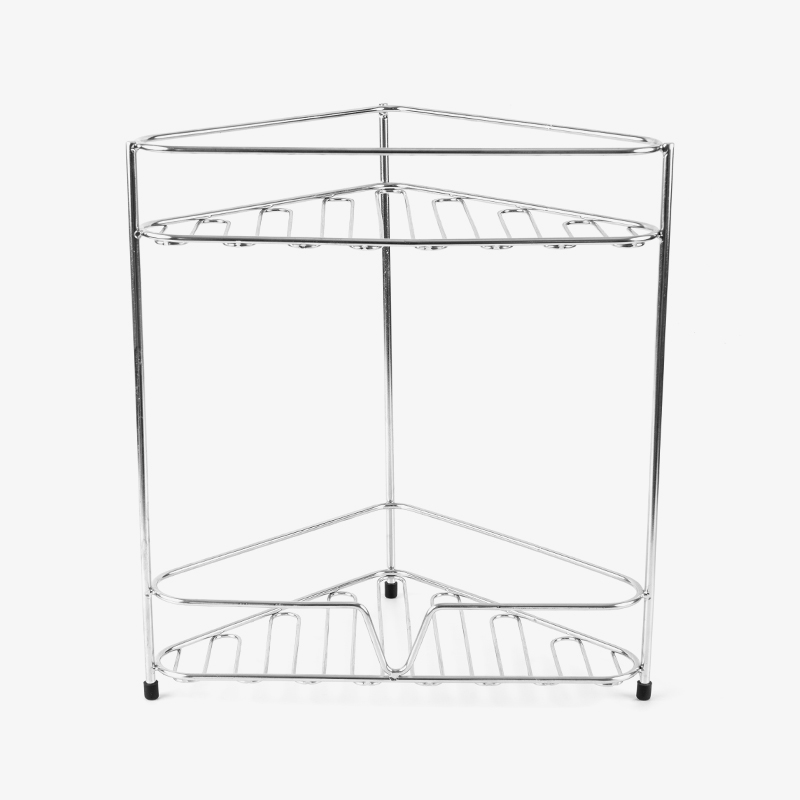 Eckregal für Badezimmertheke