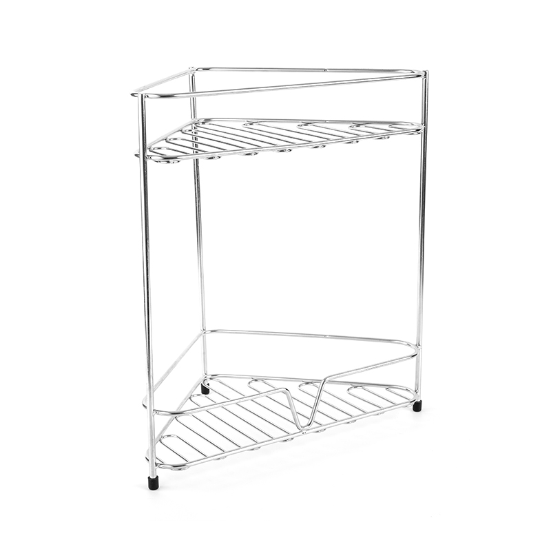 Eckregal für Badezimmertheke