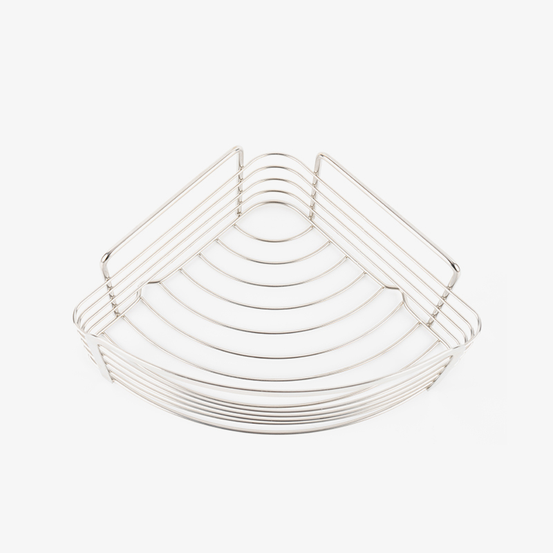 Eckduschregal zur Wandmontage mit Kleber